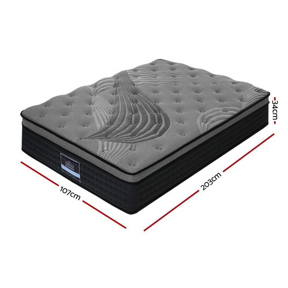 Elysium (King Single) Plush Euro Top Mattress | 34cm - Homecoze