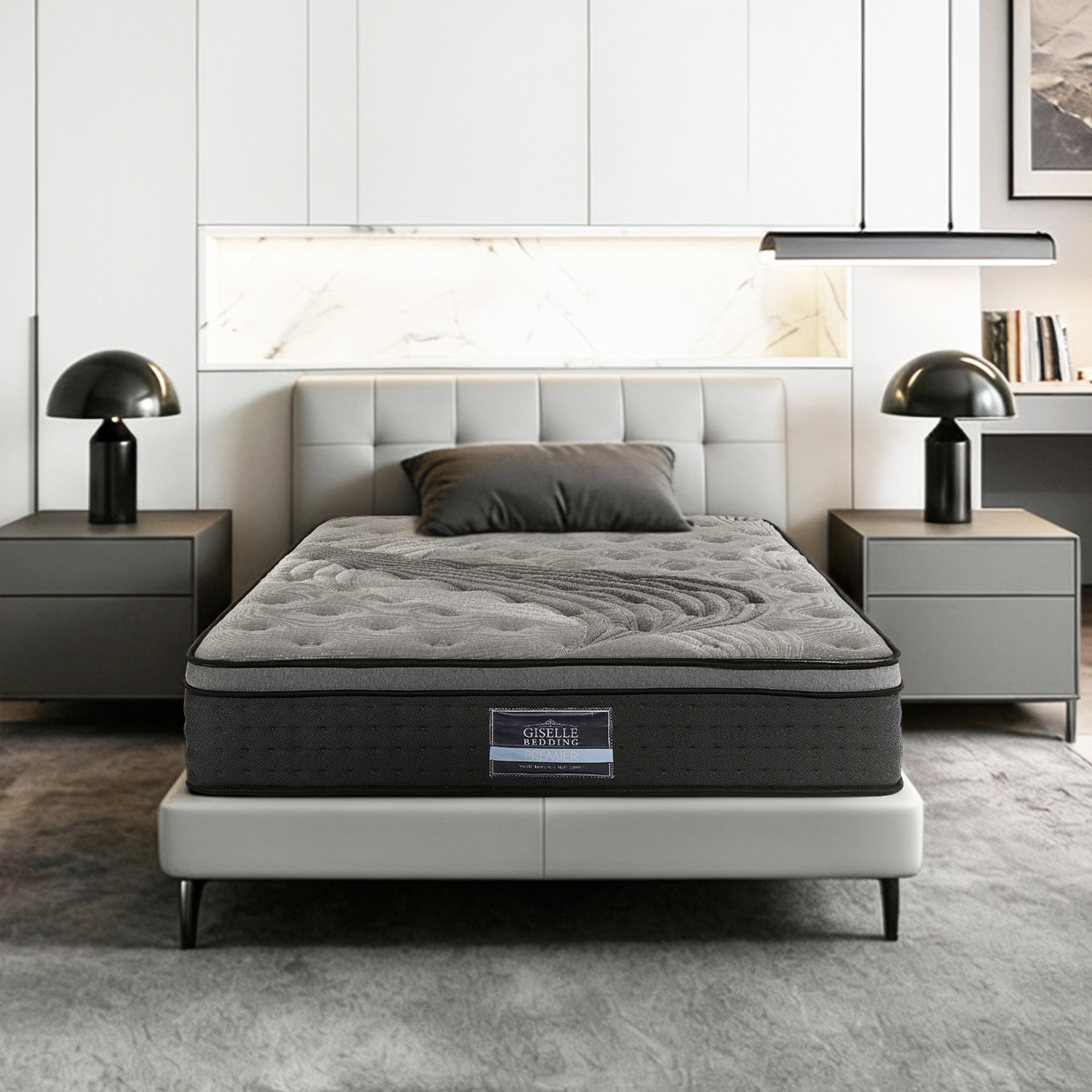 Elysium (King Single) Euro Top Pocket Spring Mattress – 34cm - Homecoze