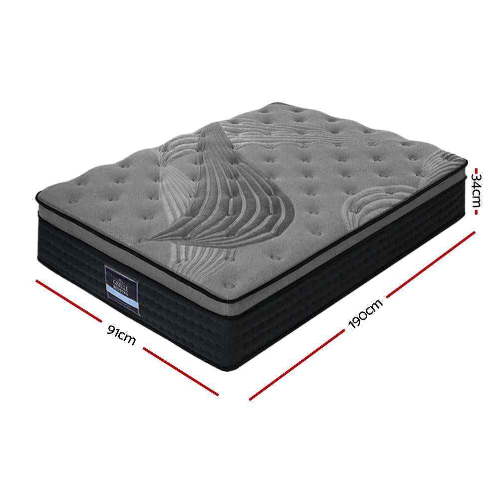 Elysium (Single) Plush Euro Top Mattress | 34cm - Homecoze