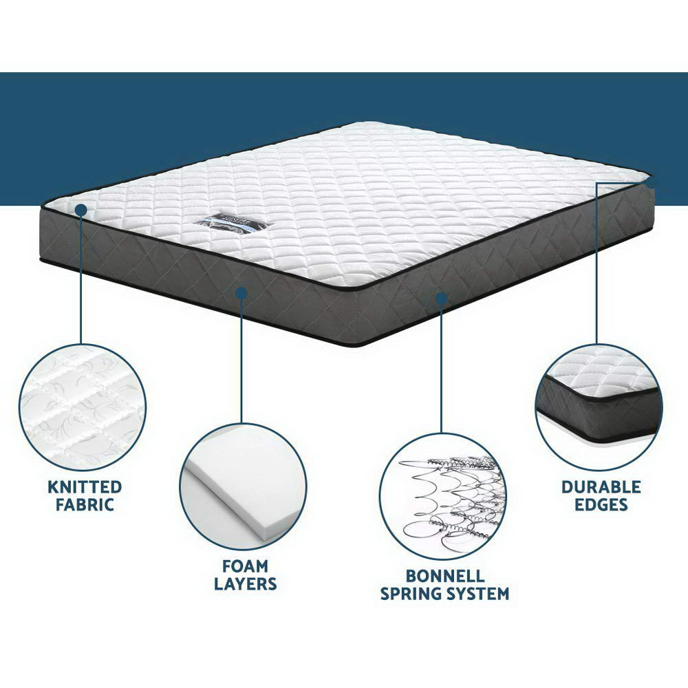 Comet (King Single) Bonnell Spring Mattress | 16cm - Homecoze