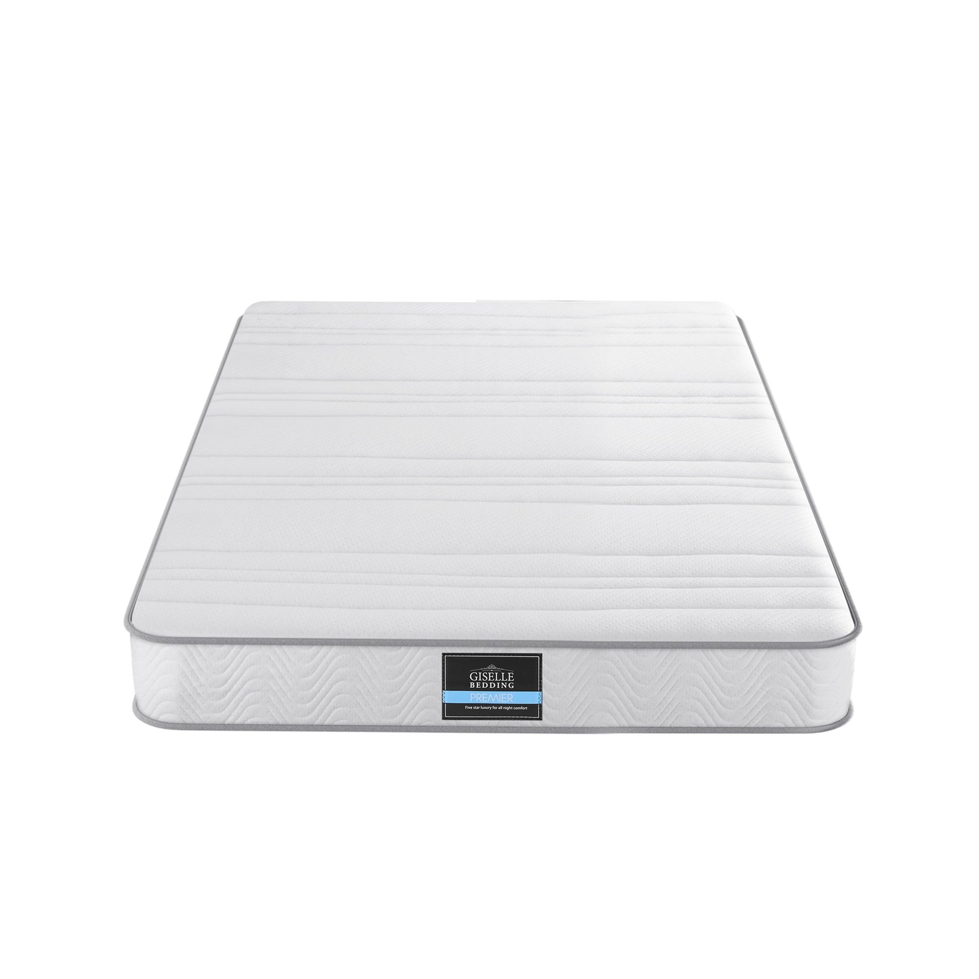 Giselle King Single Mattress 20cm with Reinforced Edge Support Egg-Crate Foam - Homecoze