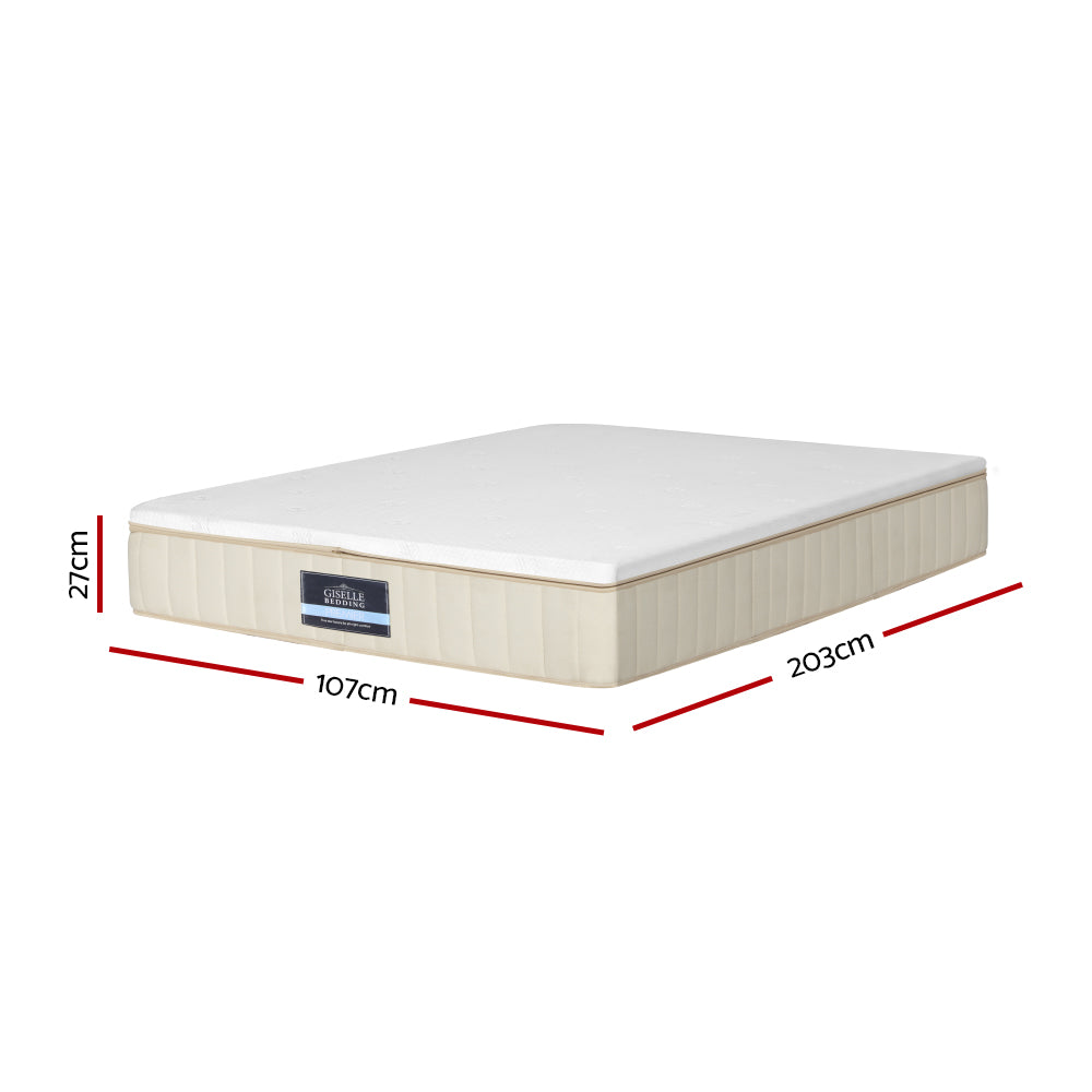 Enigma (King Single) Pocket Spring Mattress | 27cm - Homecoze