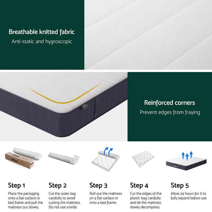 Altair (King) Pocket Spring Mattress | 20cm - Homecoze