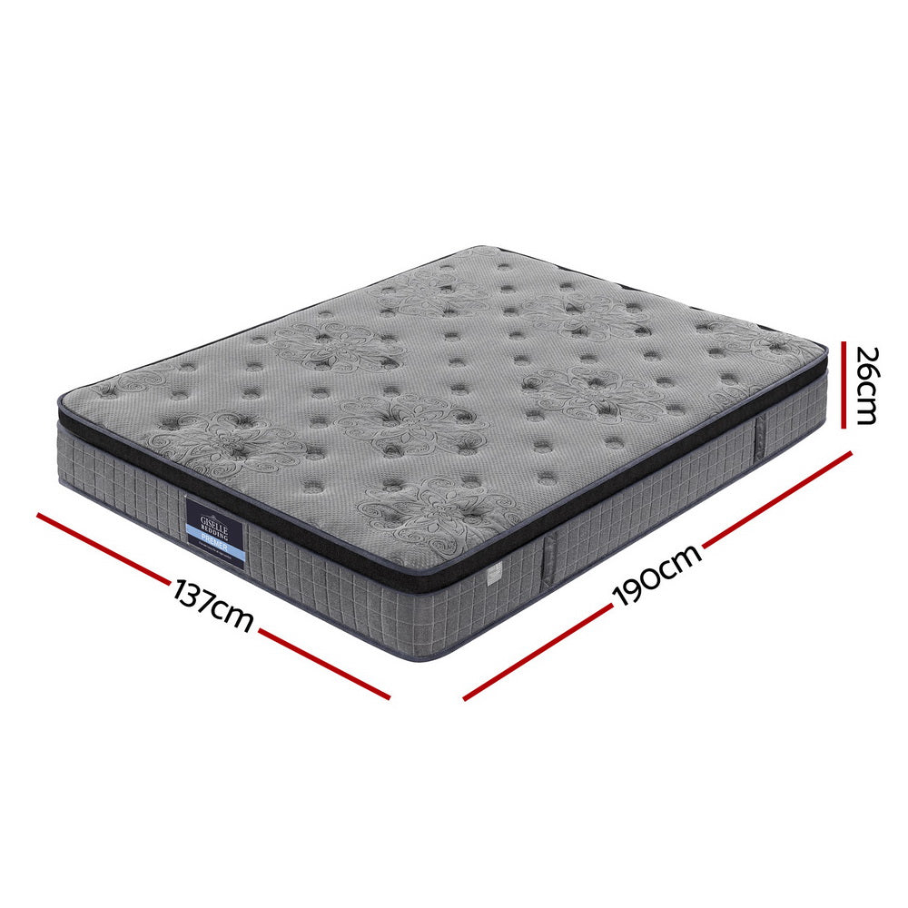 Aetheris (Double) Euro Top Mattress | 26cm - Homecoze