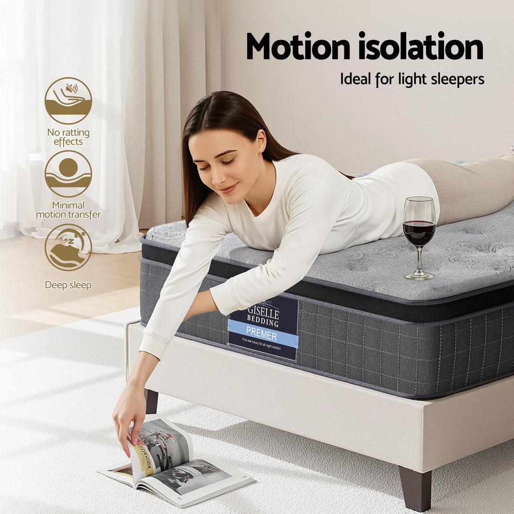 Aetheris (King Single) Euro Top Mattress | 26cm - Homecoze