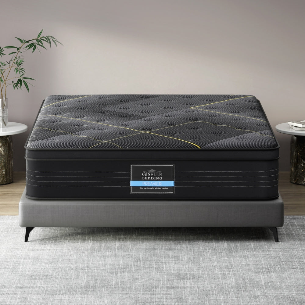 Obsidian (Double) Euro Top Mattress | 35cm - Homecoze