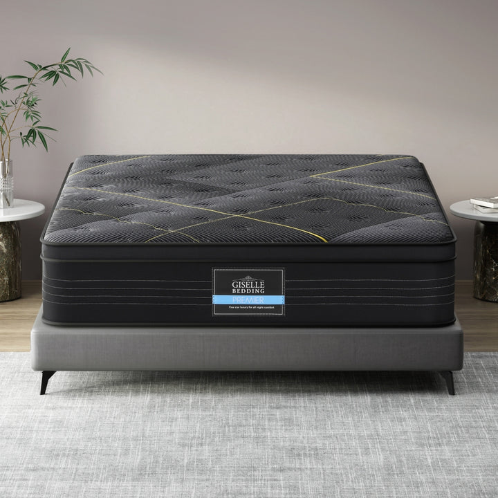 Obsidian (Double) Euro Top Mattress | 35cm - Homecoze