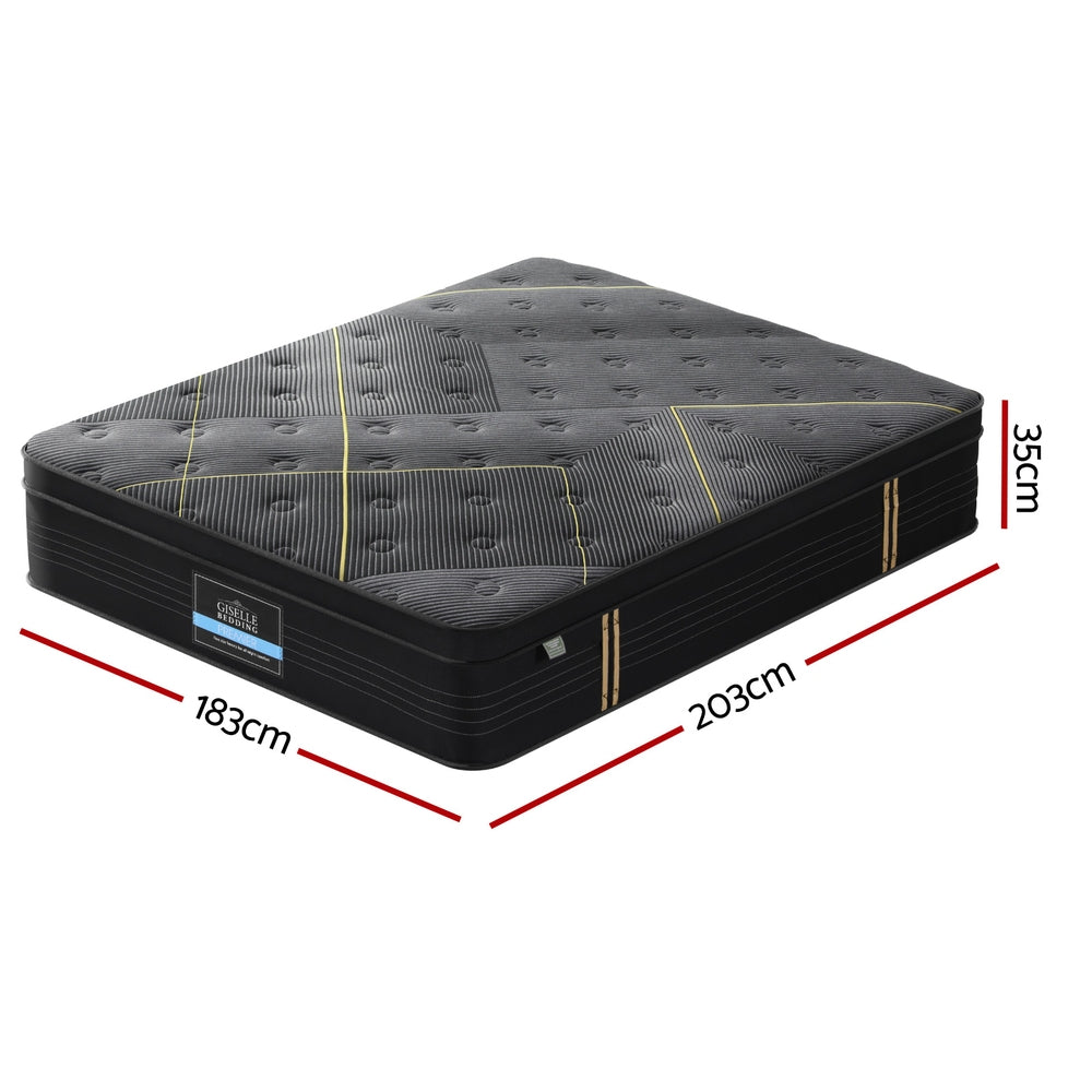 Obsidian (King) Euro Top Mattress – 35cm - Homecoze