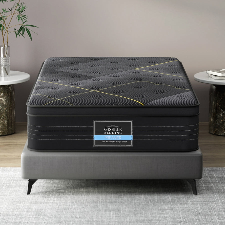 Obsidian (King Single) Euro Top Mattress | 35cm - Homecoze
