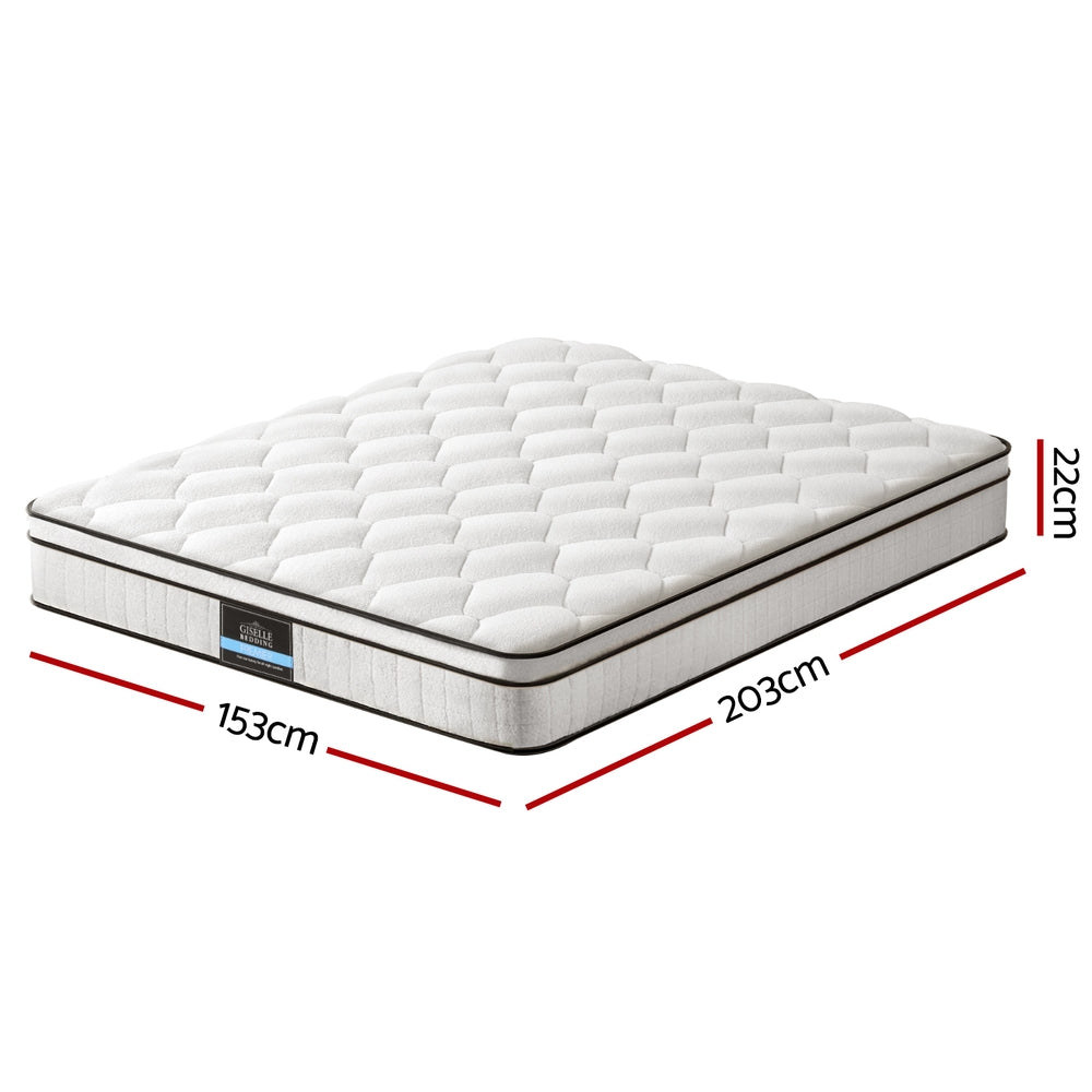 22cm Giselle Mattress Queen Size - Homecoze