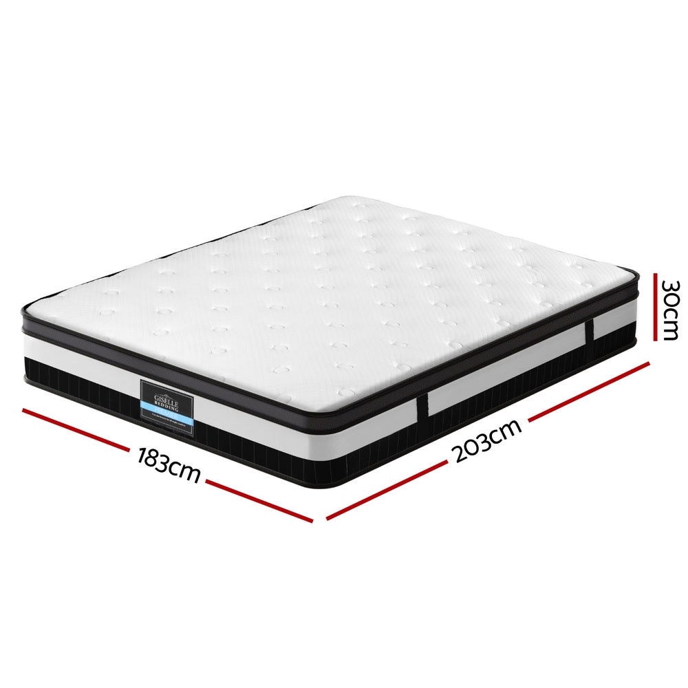 30cm Giselle Mattress King Size - Homecoze