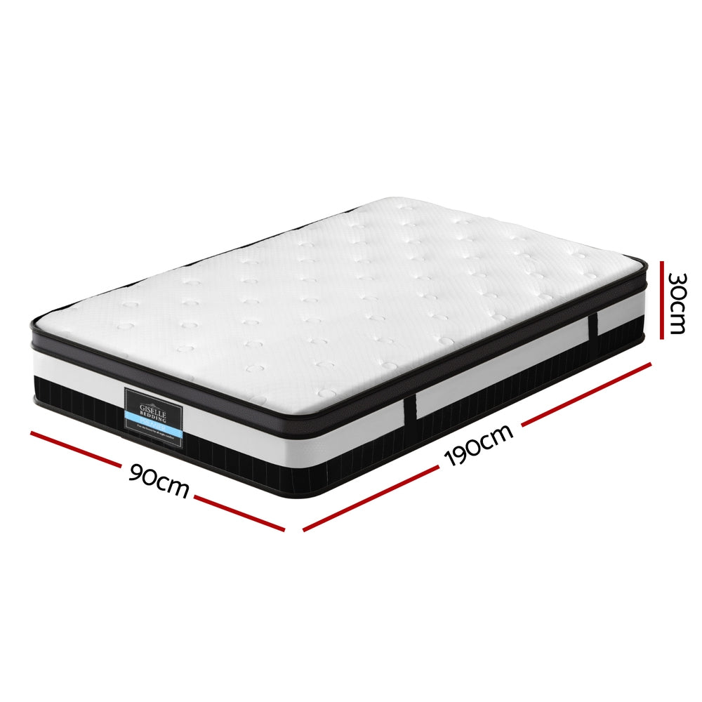 30cm Giselle Mattress Single Size - Homecoze