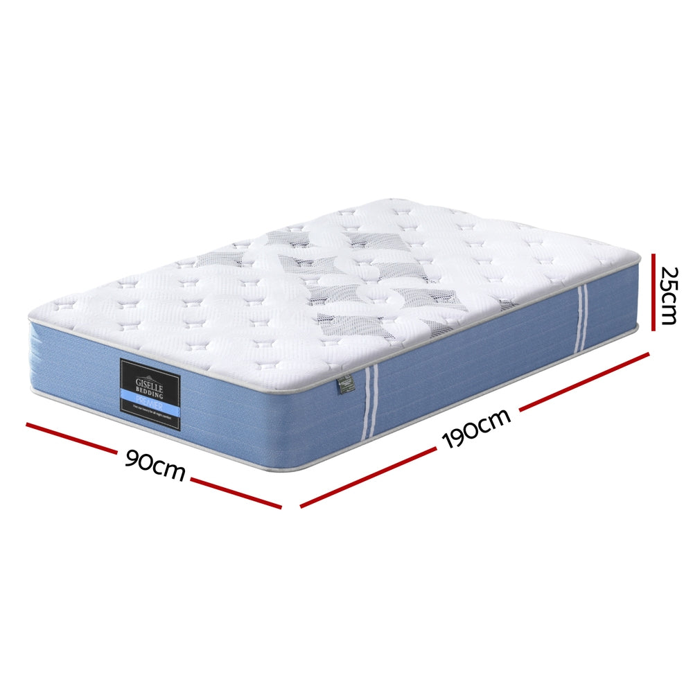 Cryonis (Single) Pocket Spring Mattress | 25cm - Homecoze
