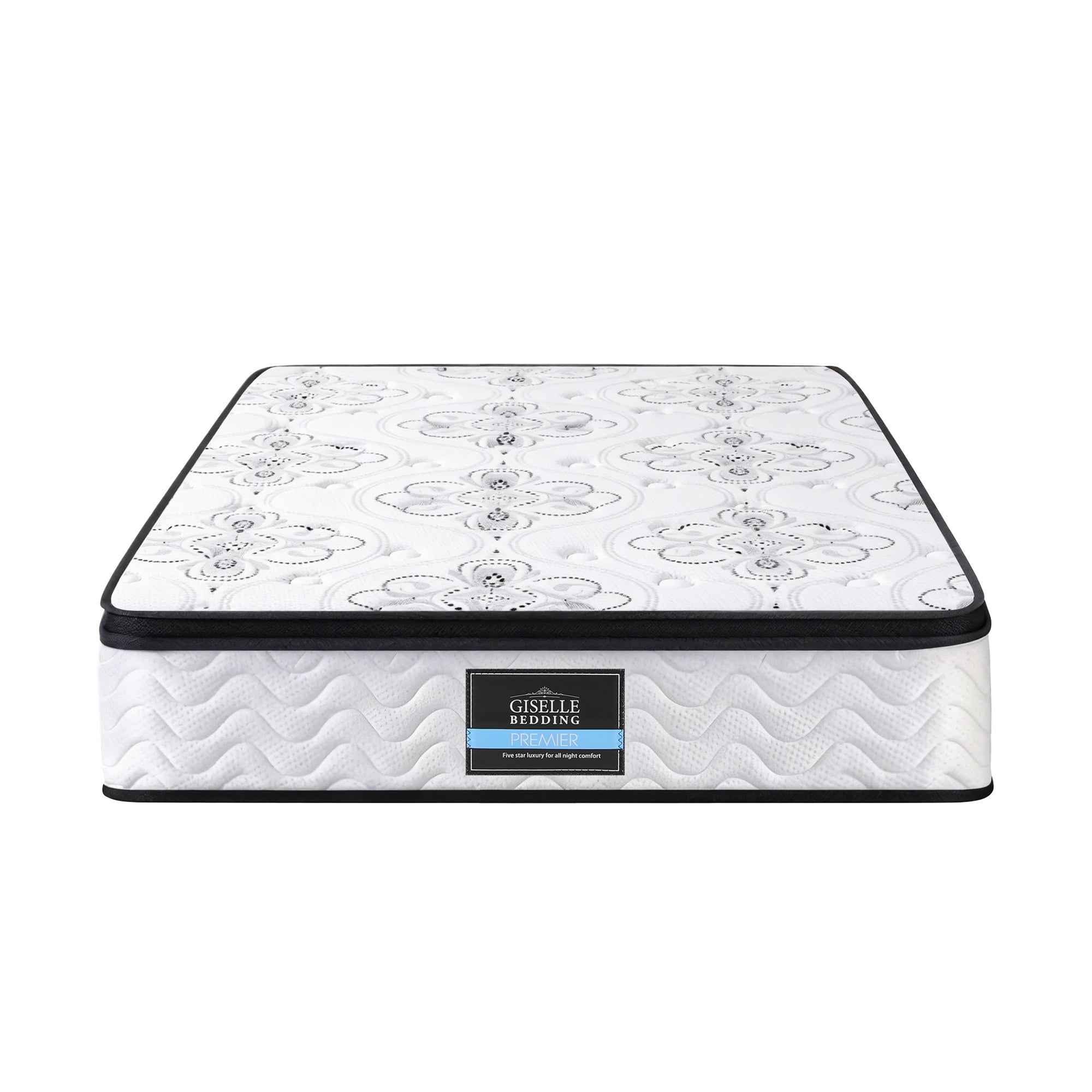 Giselle Bedding 30cm Mattress Pocket Spring Medium Firm Foam Euro Top Single - Homecoze