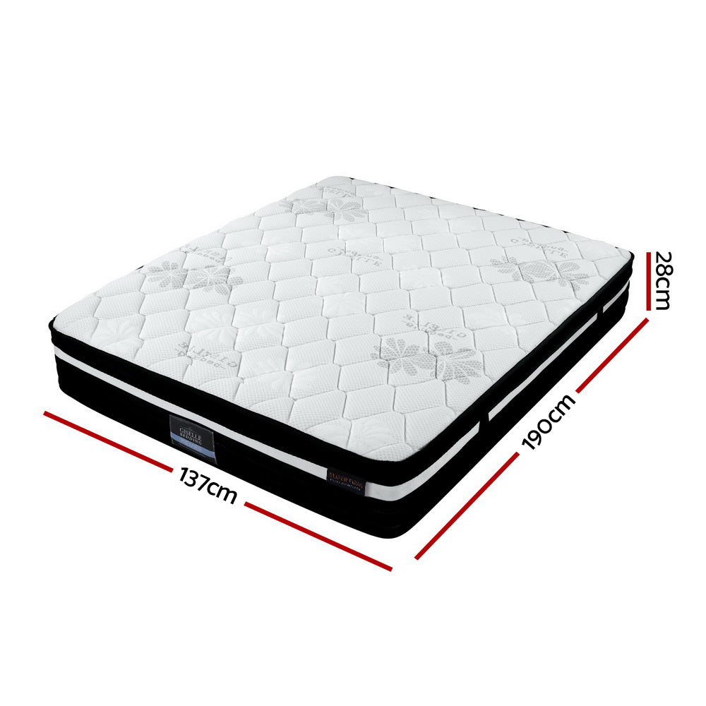 Nebulon (Double) Ultra-firm Pocket Spring Mattress | 28cm - Homecoze