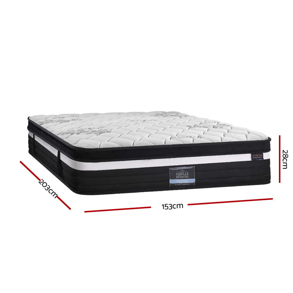 Nebulon (Queen) Ultra-firm Pocket Spring Mattress | 28cm - Homecoze