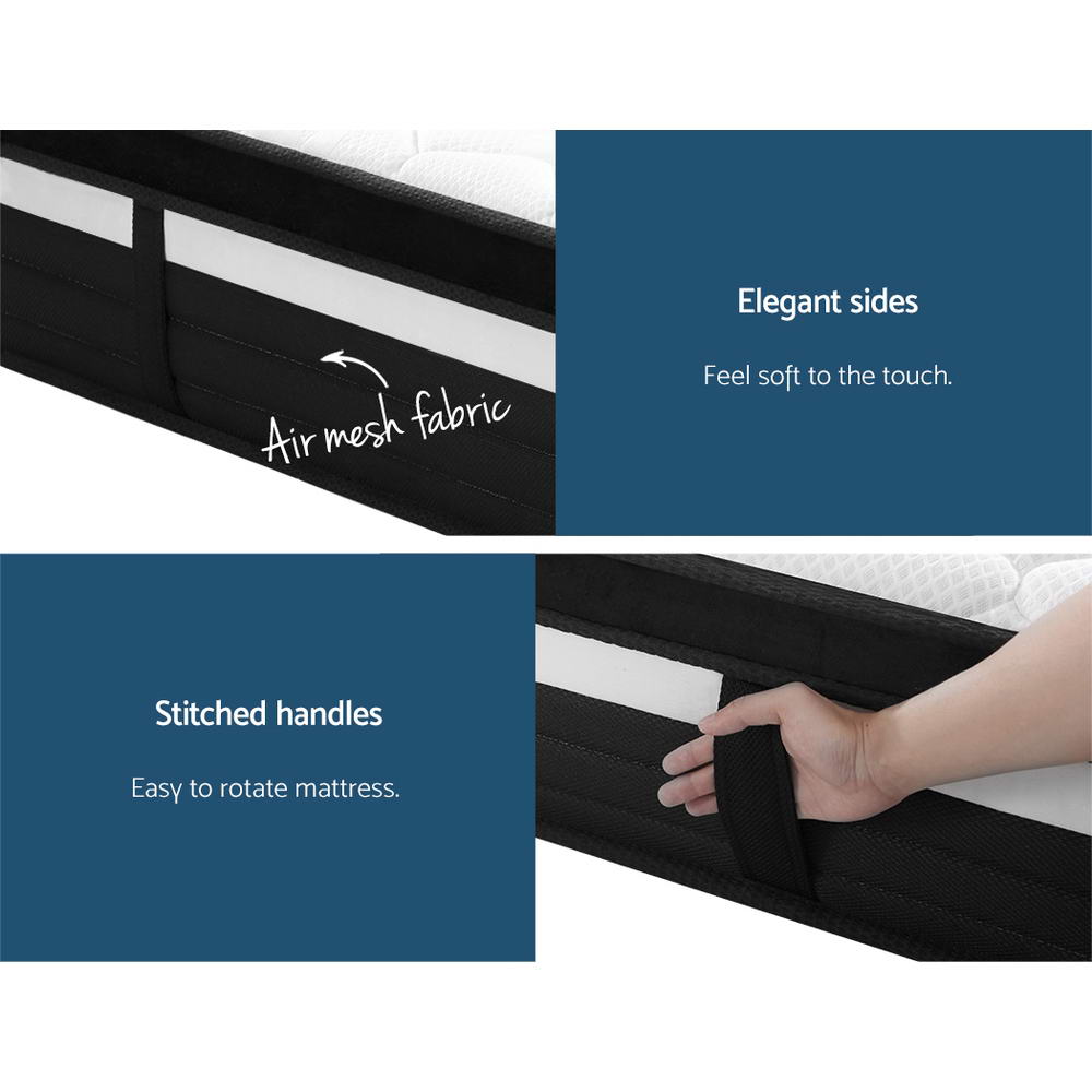 Nebulon (Queen) Ultra-firm Pocket Spring Mattress | 28cm - Homecoze
