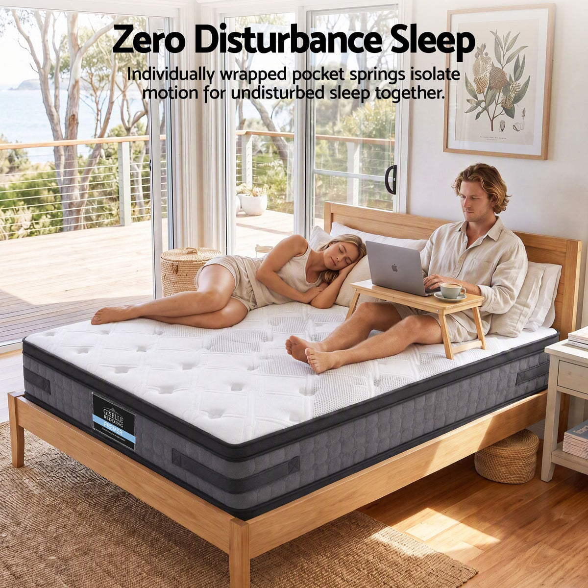 Titan (King) Cool Gel Euro Top Mattress – 36cm