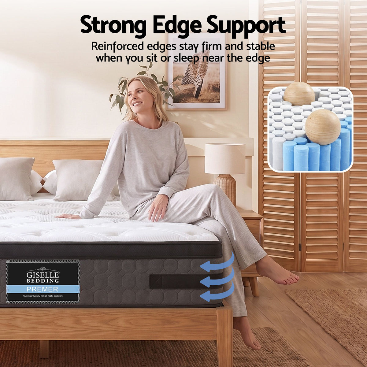 Titan (King) Cool Gel Euro Top Mattress – 36cm