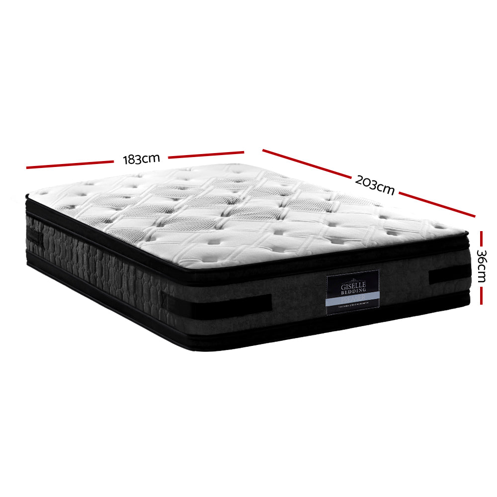 Titan (King) Cool Gel Euro Top Mattress | 36cm - Homecoze
