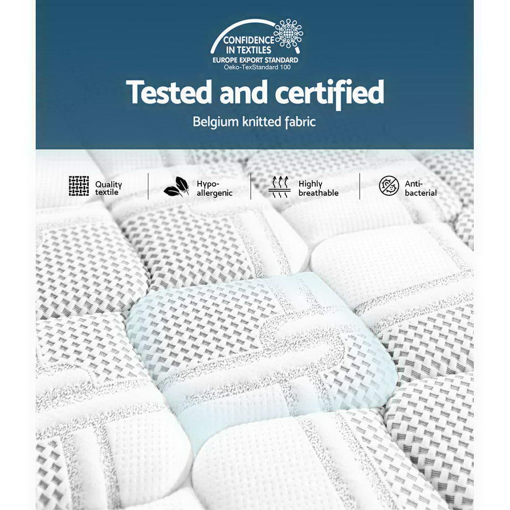 Titan (King) Cool Gel Euro Top Mattress | 36cm - Homecoze
