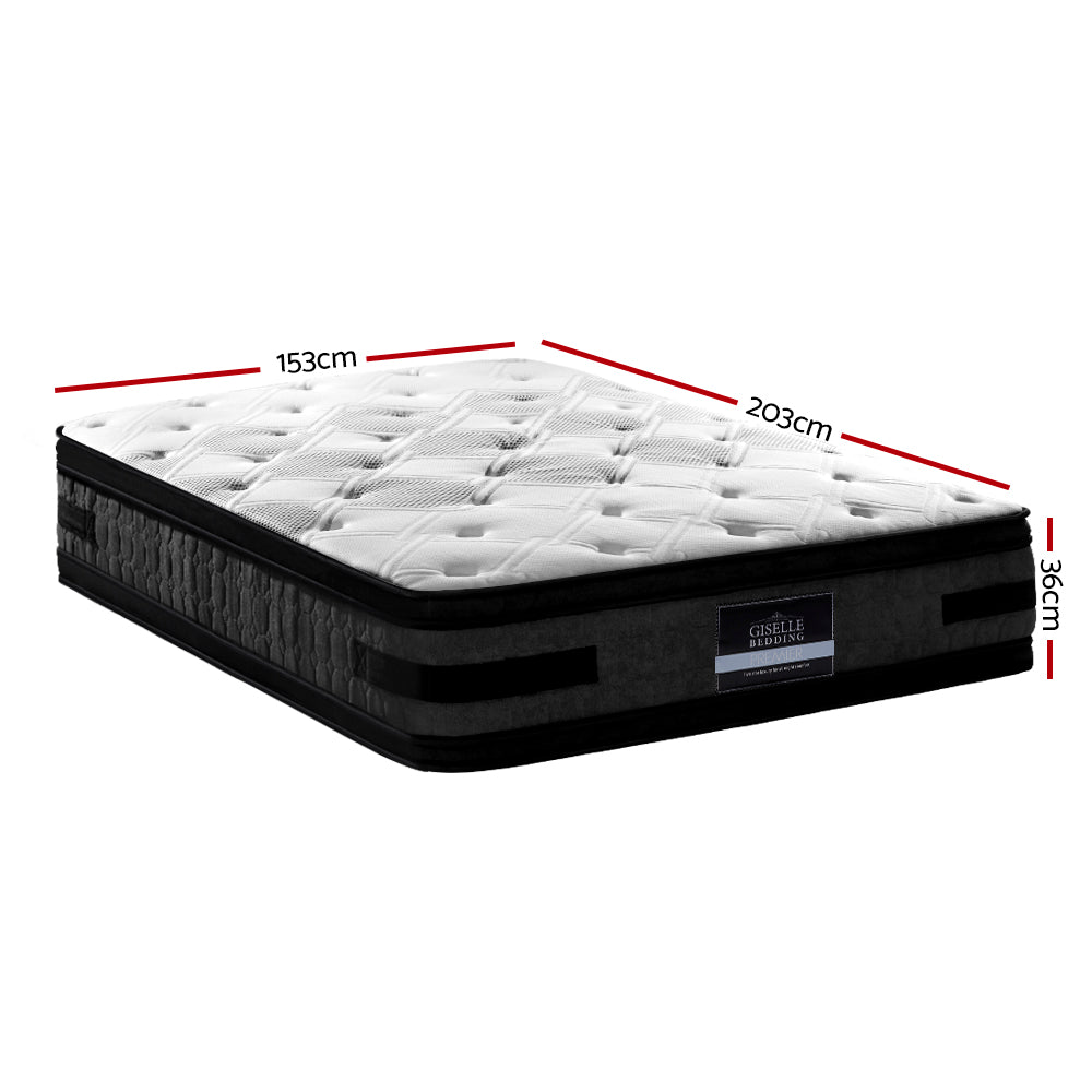 Titan (Queen) Cool Gel Euro Top Mattress | 36cm - Homecoze