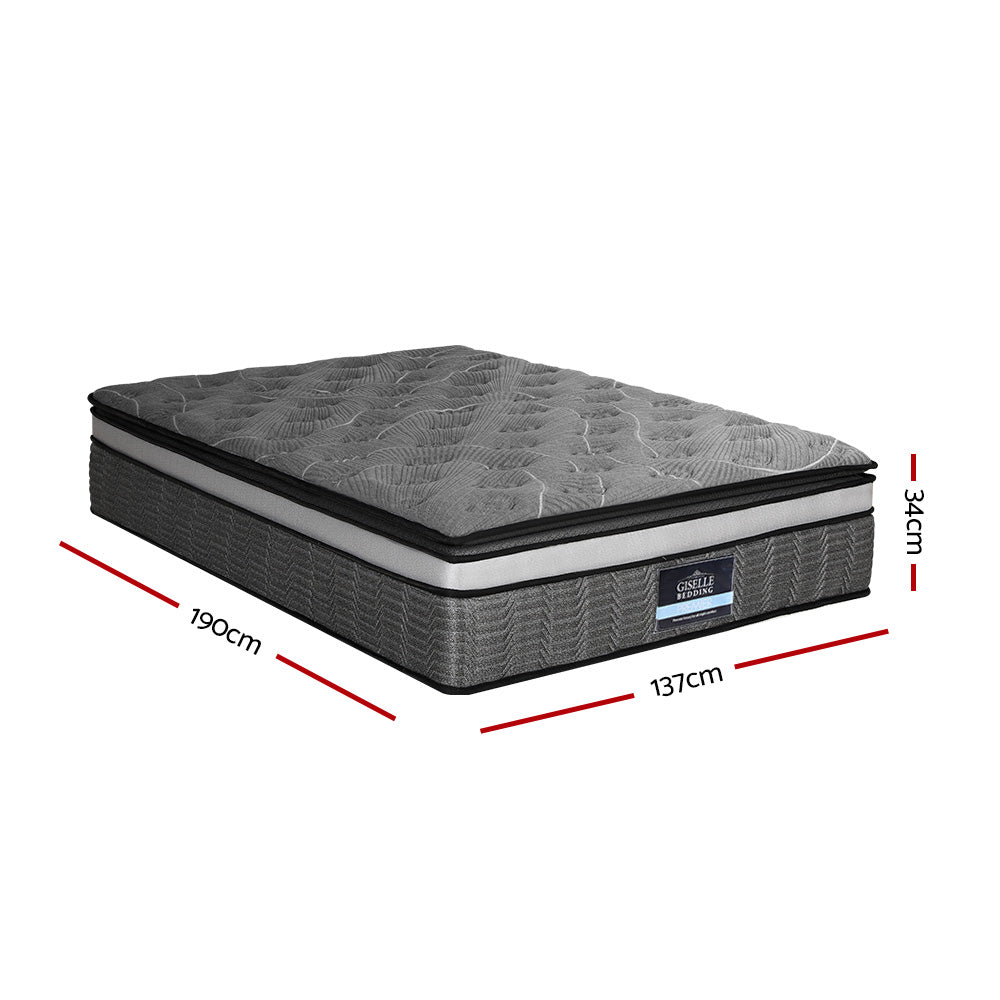 Stardust (Double) 2-Layer Pocket Spring Mattress | 34cm - Homecoze