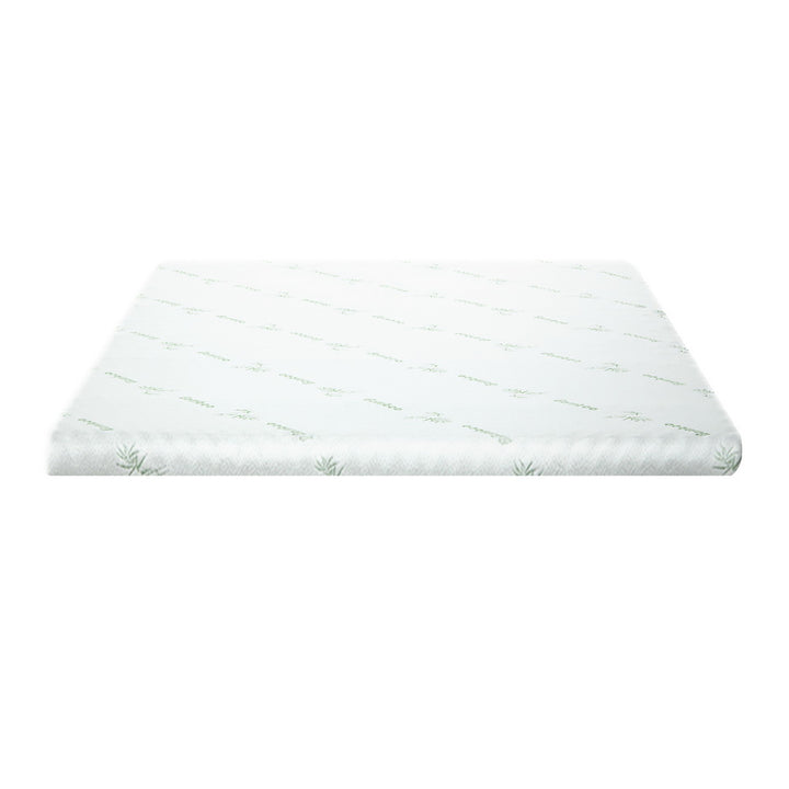 Giselle Bedding Memory Foam Mattress Topper Cool Gel Bed Mat Bamboo 10cm King - Homecoze