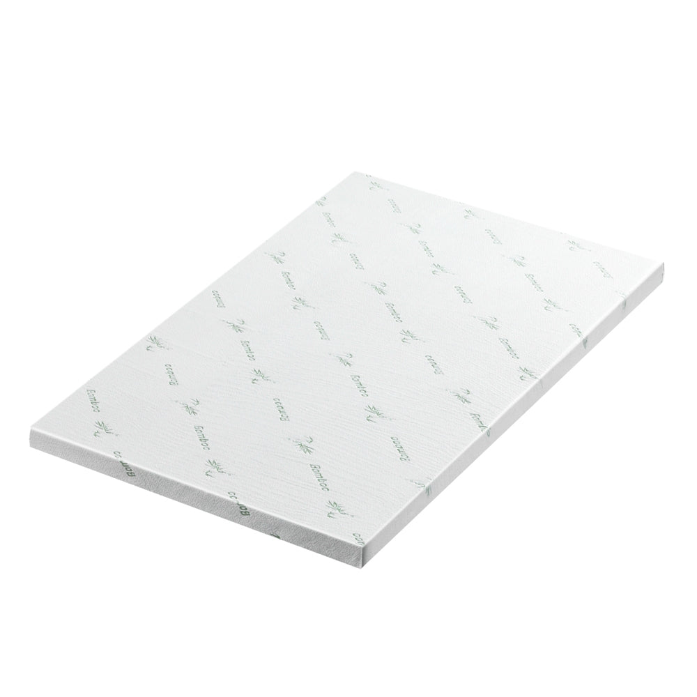 Giselle Bedding Memory Foam Mattress Topper Ventilated Cool Gel 5cm King Single - Homecoze