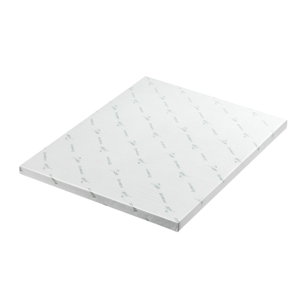 Giselle Bedding Memory Foam Mattress Topper Ventilated Cool Gel 8cm Double - Homecoze