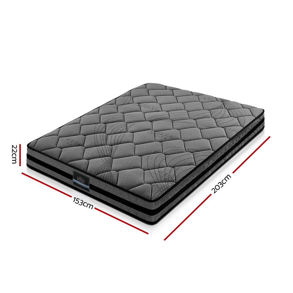 Cosmos (Queen) 5-Zone Pocket Spring Mattress – 22cm - Homecoze