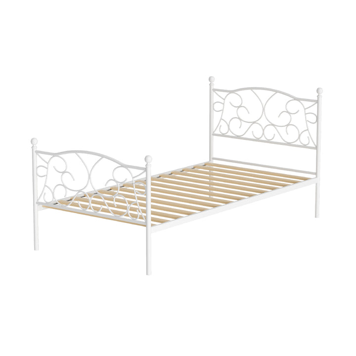 Aspen (Single) Provincial Bed Frame - White