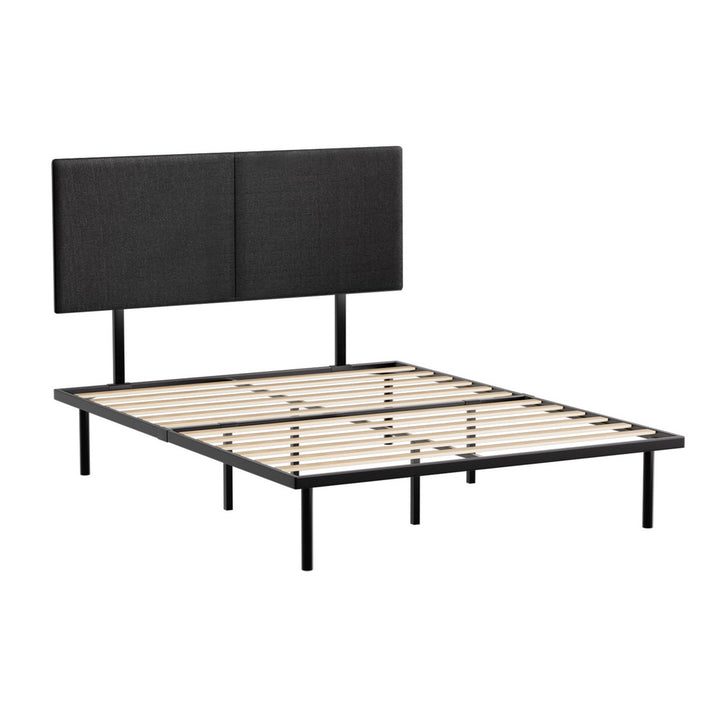 Portland (Double) Metal Bed Frame - Black