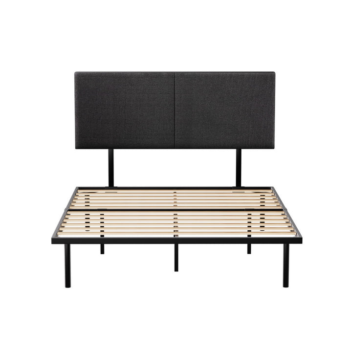 Portland (Double) Metal Bed Frame - Black