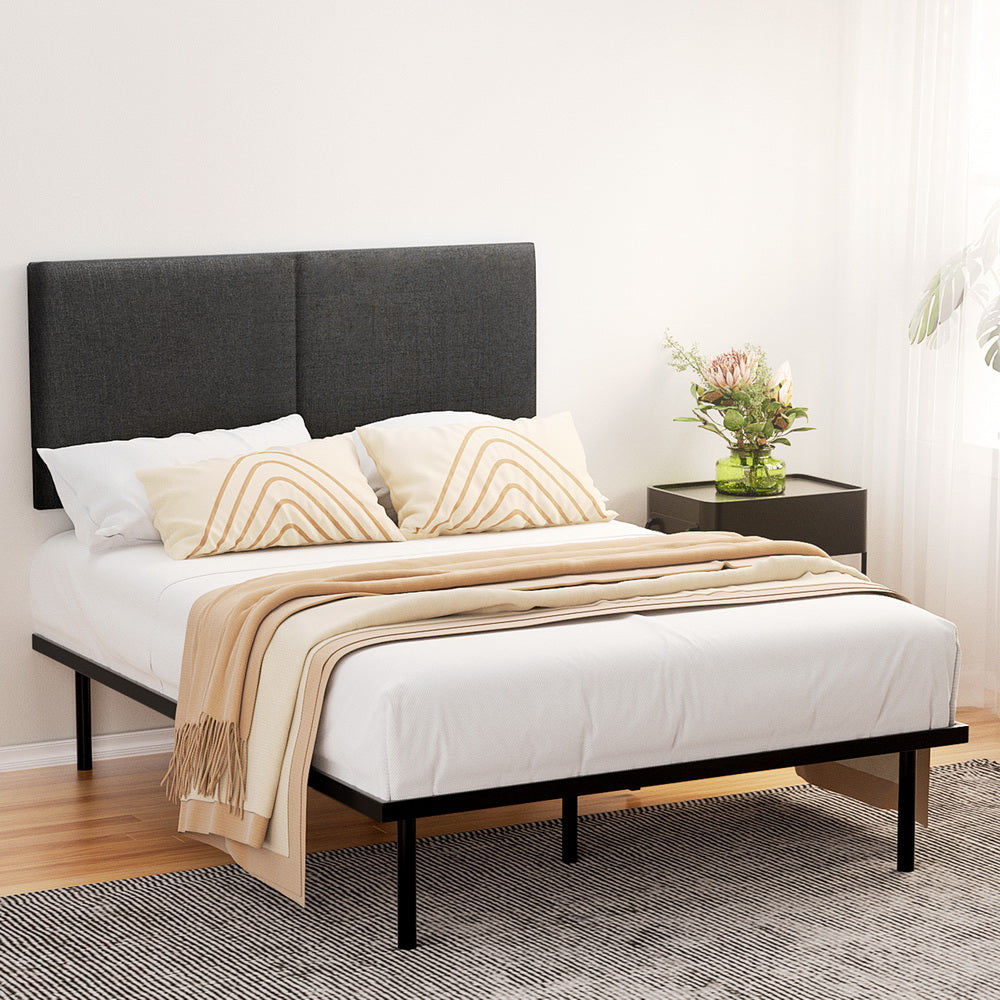 Portland (Double) Metal Bed Frame - Black