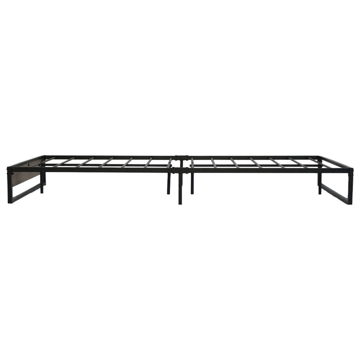 Garland (Double) Metal Bed Frame - Black & Brown