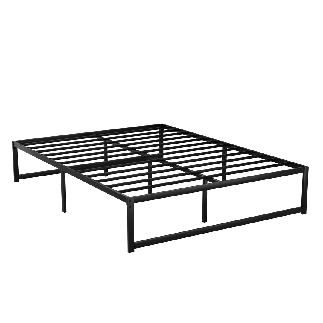 Dallas (Queen) Metal Bed Frame - Black