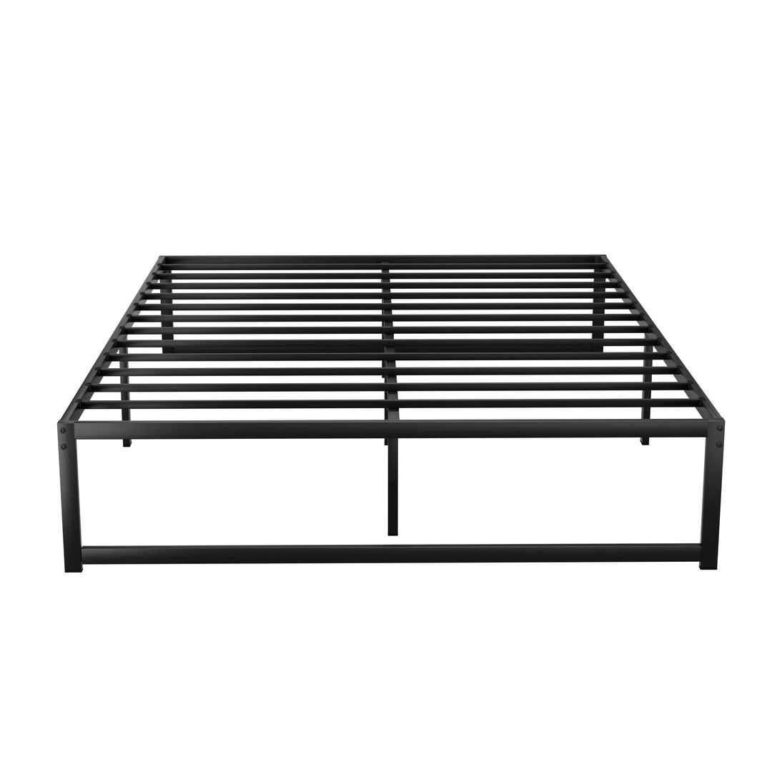 Dallas (Queen) Metal Bed Frame - Black