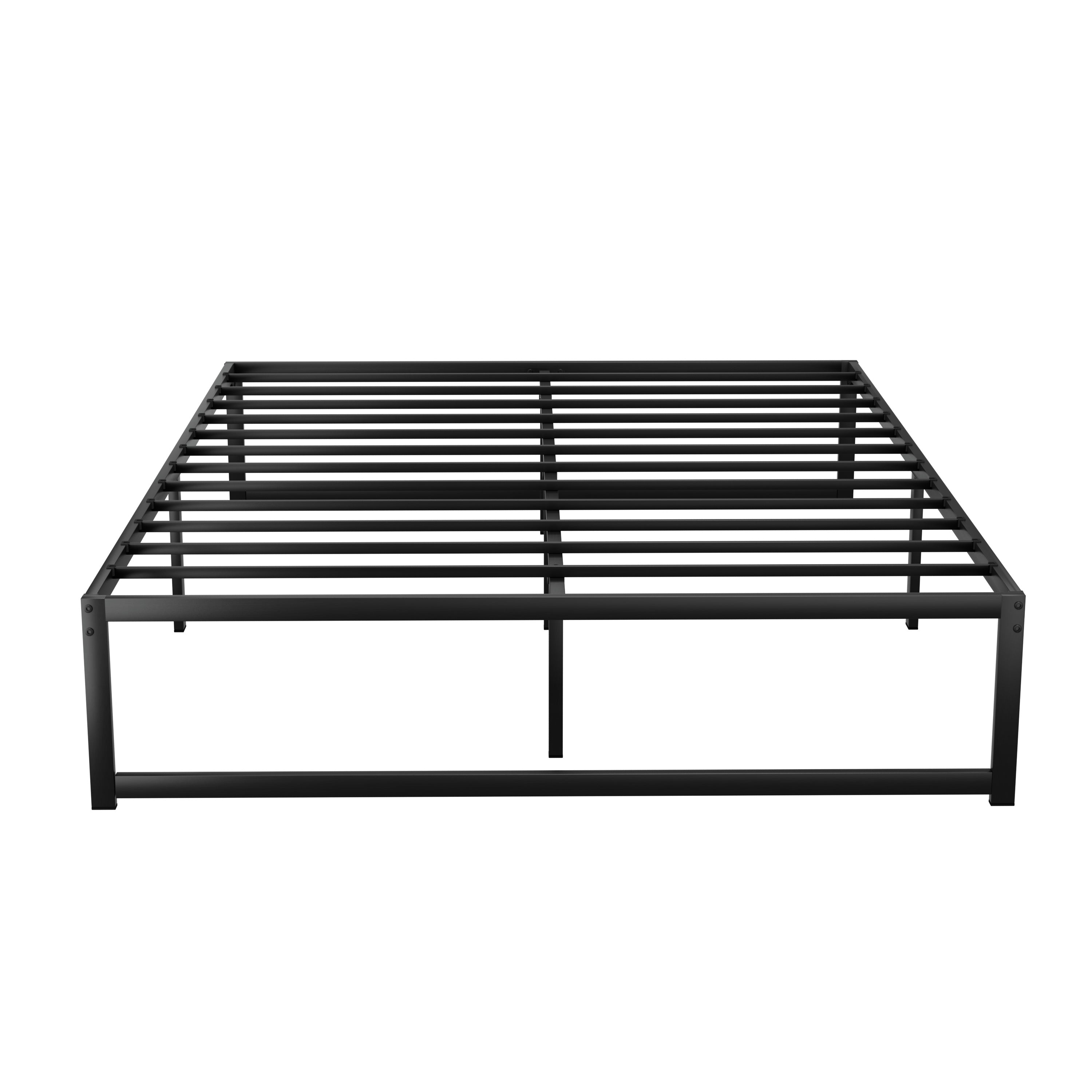 Dallas (Queen) Metal Bed Frame - Black - Homecoze
