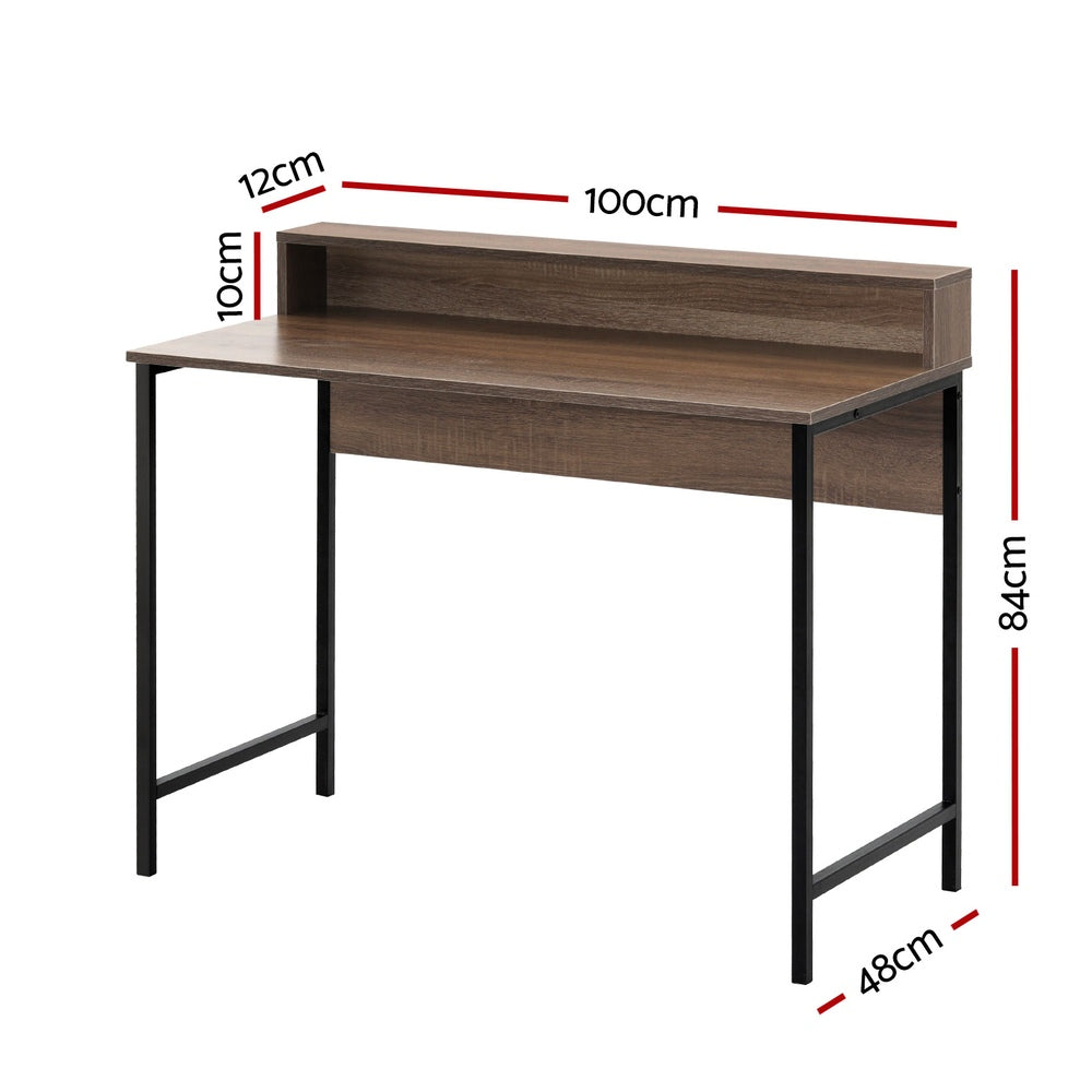 Computer Desk Metal Study Student Office Table - Homecoze