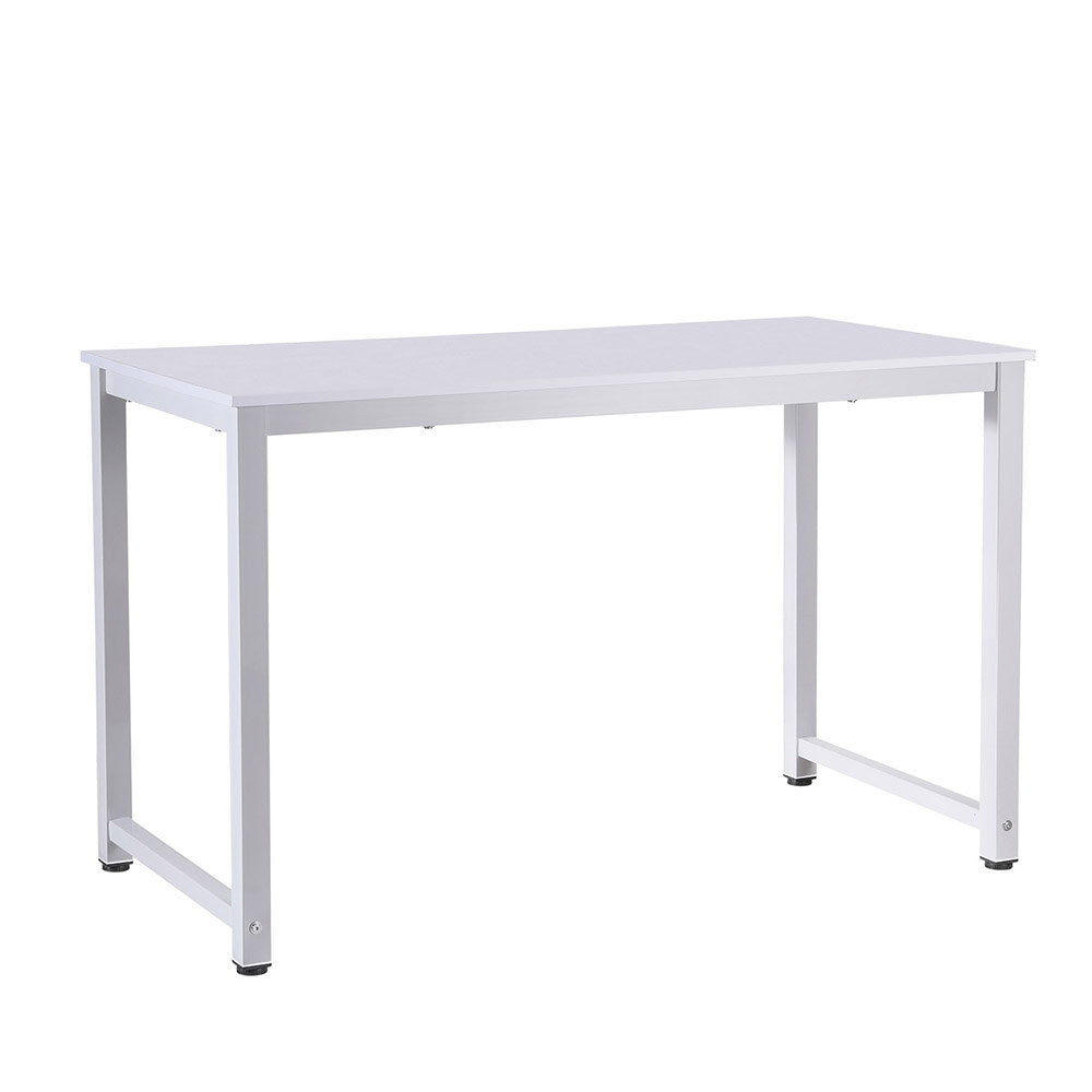 Office Desk Home Study Table 120CM - White - Homecoze