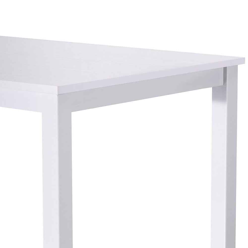 Office Desk Home Study Table 120CM - White - Homecoze