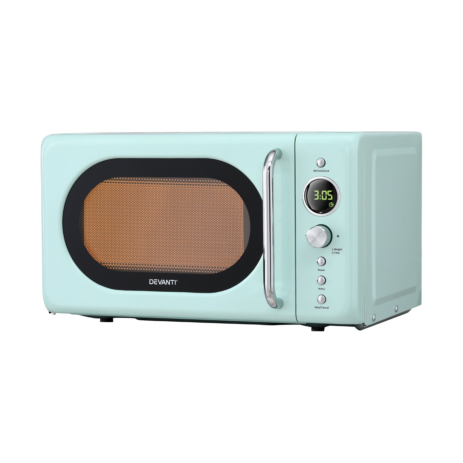 Devanti 20L Microwave Oven 700W Green - Homecoze