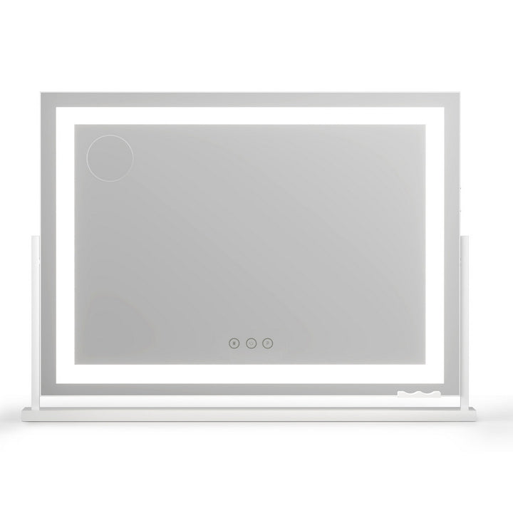 Embellir Makeup Mirror 80x58cm 360～ Rotatable Vanity Mirror with Lights Bright Light Strip Adjustable - Homecoze