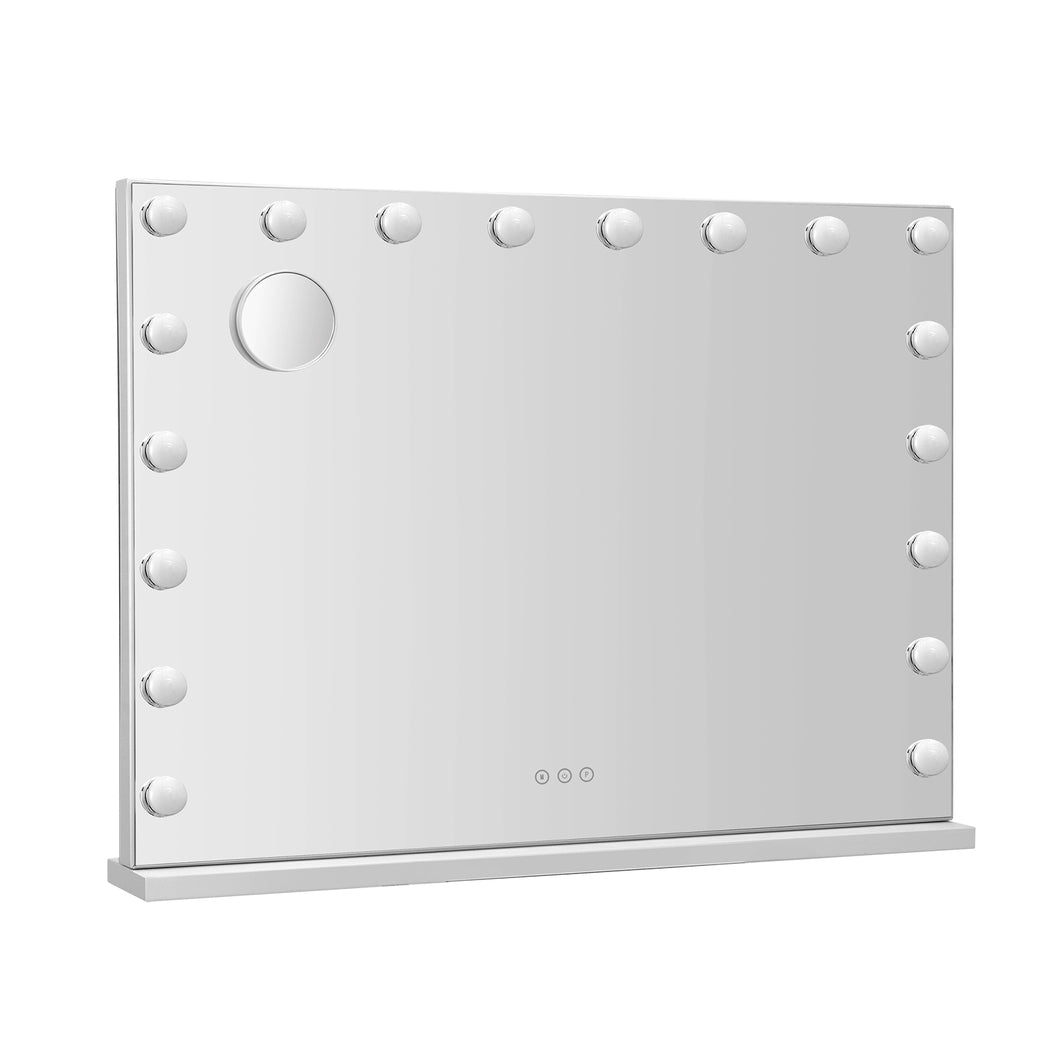 Embellir Makeup Mirror 80x58cm Hollywood Vanity with LED Light Tabletop Wall - Homecoze