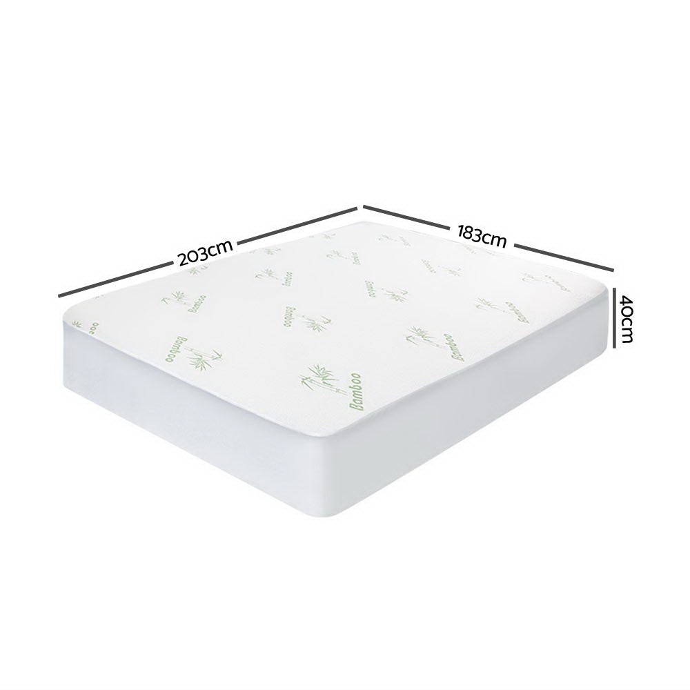 Giselle Bedding Mattress Protector Bamboo King - Homecoze