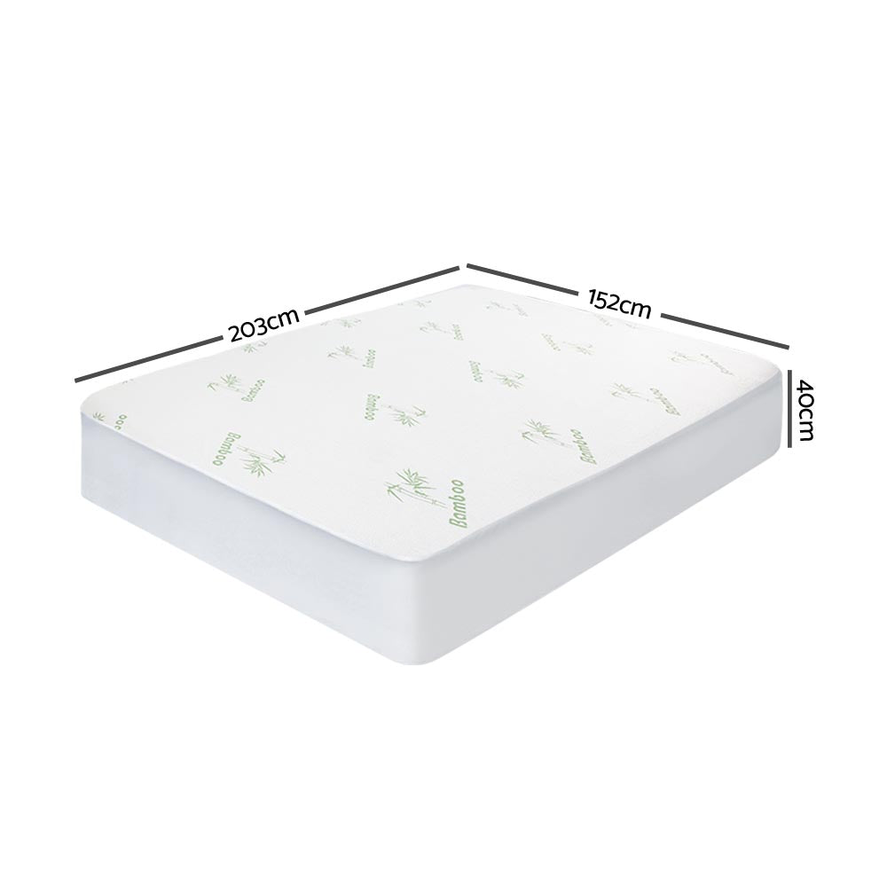 Giselle Bedding Mattress Protector Bamboo Queen - Homecoze