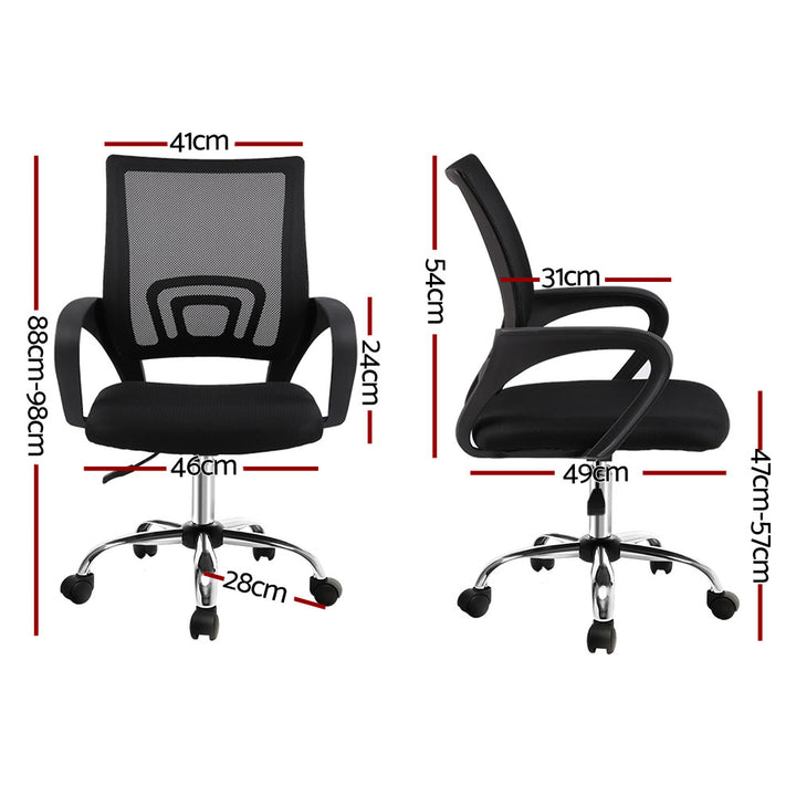 Essential Mesh Office Chair – Black - Homecoze