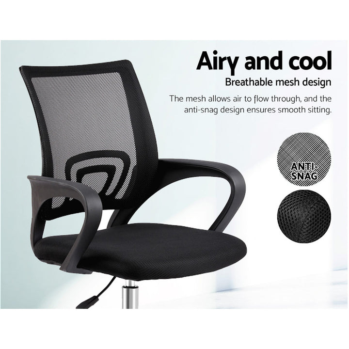 Essential Mesh Office Chair – Black - Homecoze