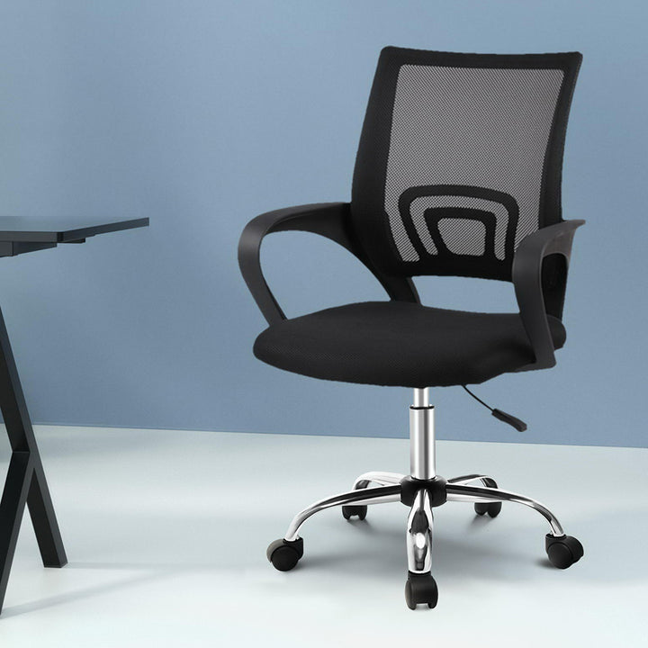 Essential Mesh Office Chair – Black - Homecoze